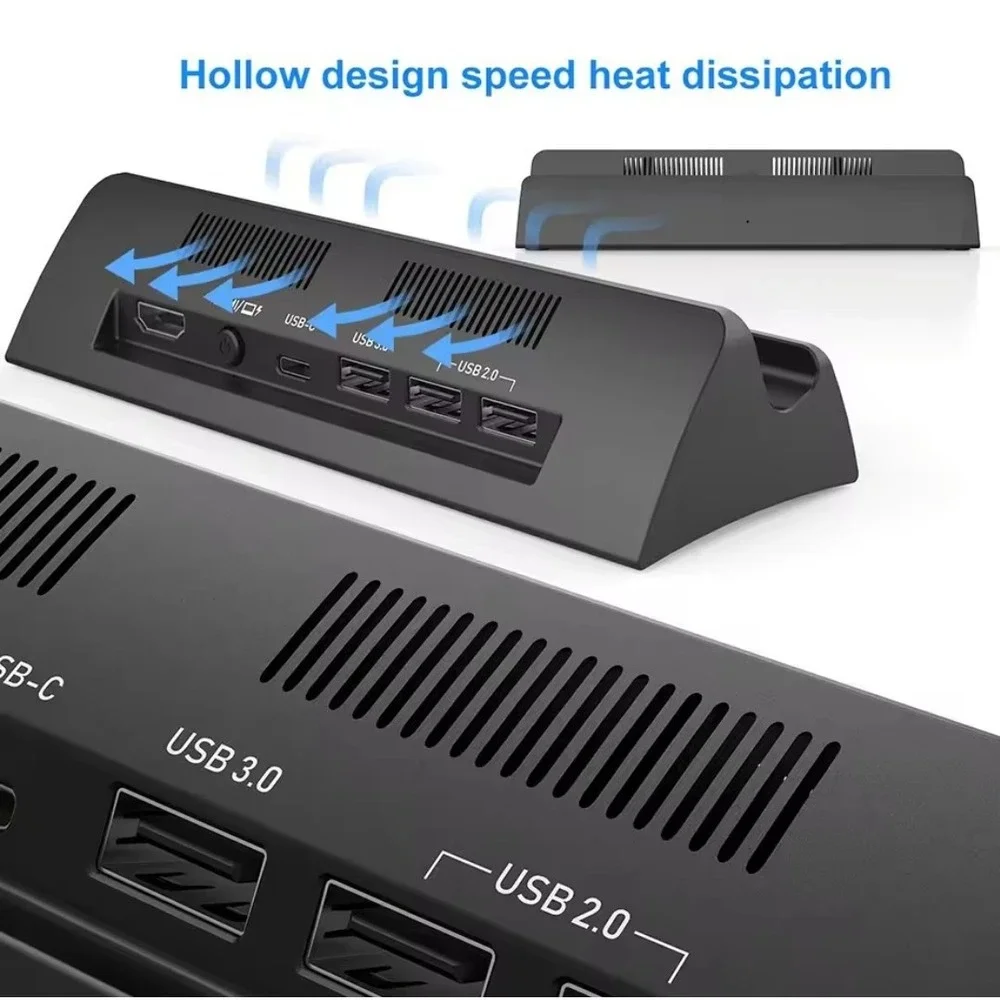 Docking Station For Nintendo Switch & OLED Model, HDMI Adapter Connect to TV New